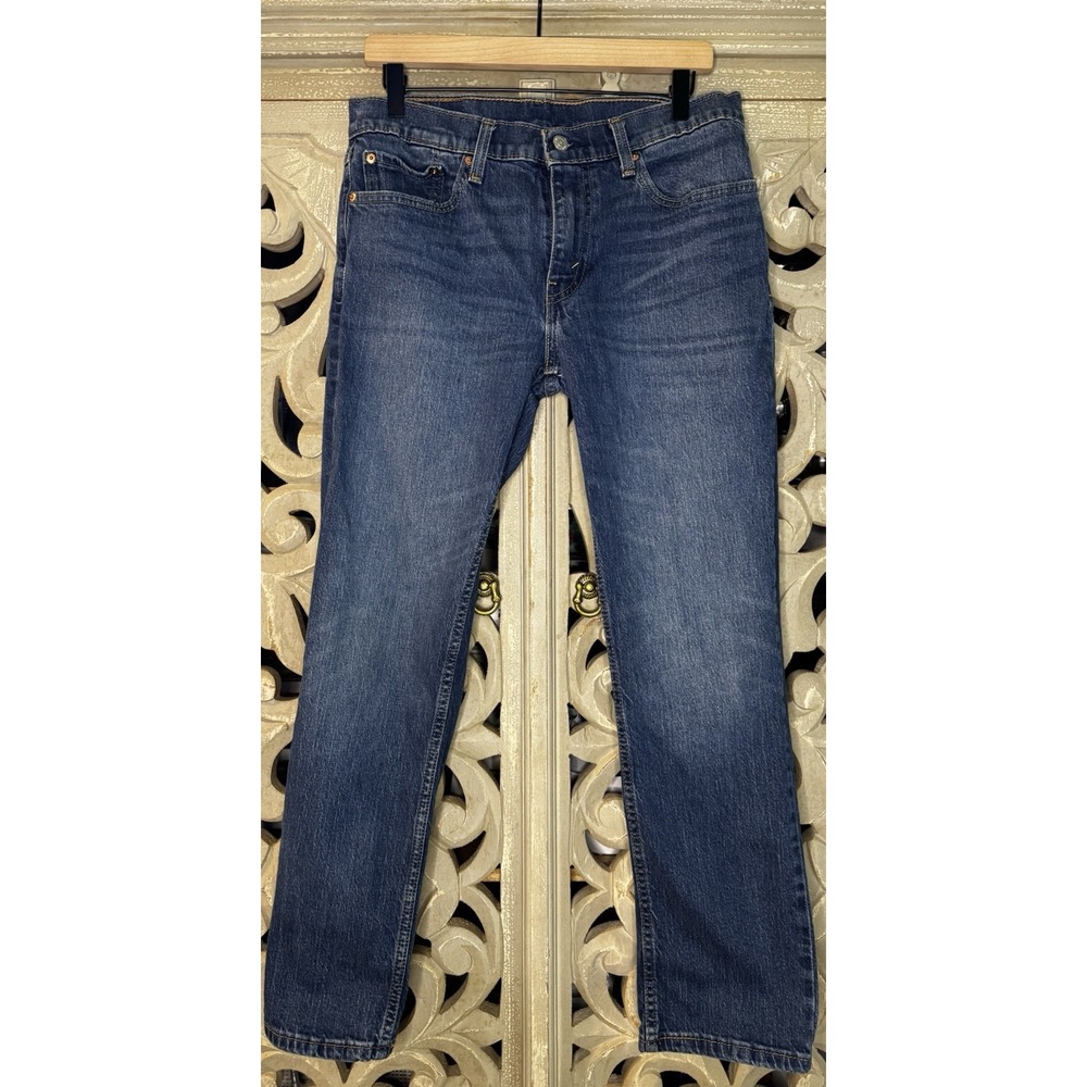 Levi's 511 Slim Fit Jeans Men's 32x30 Medium Wash Stretch Denim Red Tab